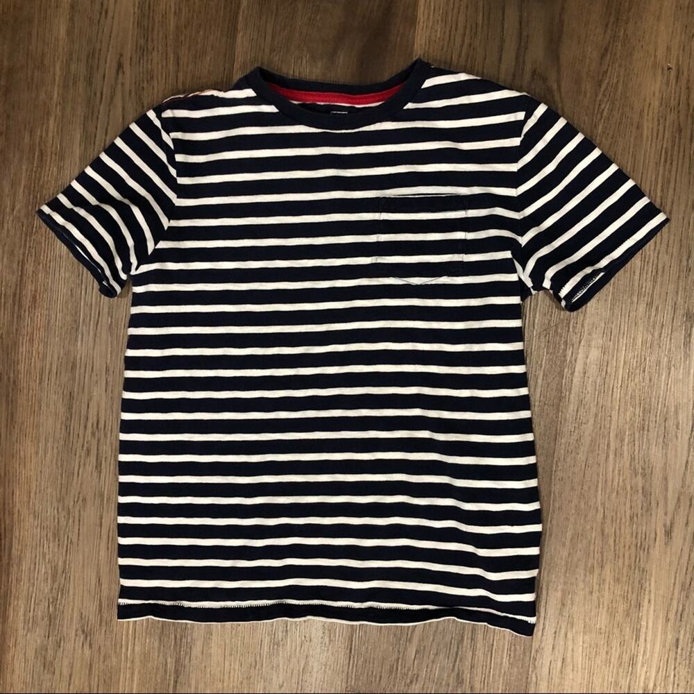 Gap kids XXL 14-16 T Shirt blue stripes